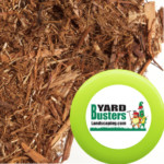 Shredded Cedar Mulch installation